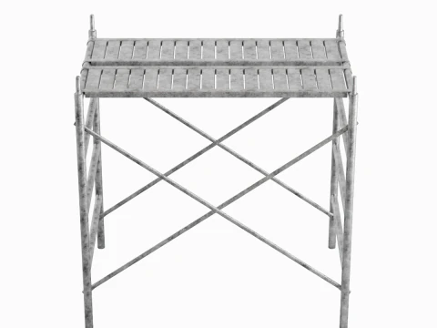 Metal Scaffolding Construction 01 3D Model