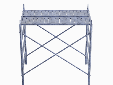 Metal Scaffolding Construction 02 Modèle 3D