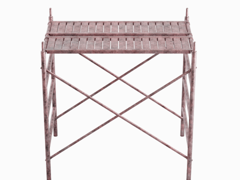Metal Scaffolding Construction 03 Modelo 3D