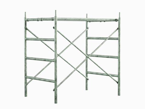 Metal Scaffolding Construction 04 Modelo 3D