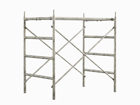 Metal Scaffolding Construction 05 3D मॉडल
