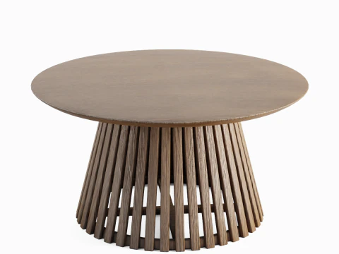 루나 커피 테이블 01 3D 모델