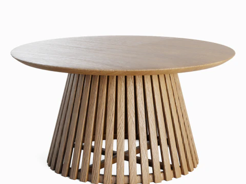 루나 커피 테이블 01 3D 모델