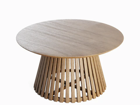 루나 커피 테이블 01 3D 모델