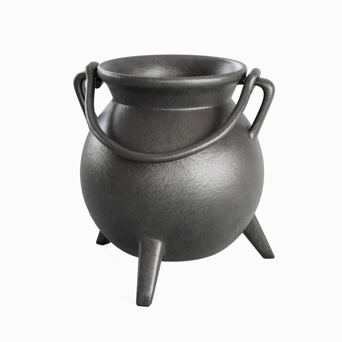 Medieval Cauldron 01 3D Model .c4d .max .obj .3ds .fbx .stl .blend 