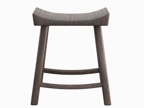 Old Wooden Chair 03 3D मॉडल