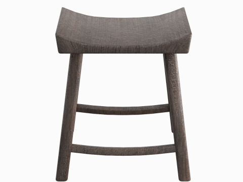 Old Wooden Chair 03 3D मॉडल