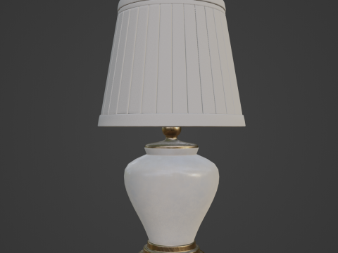 Table Lamp 01 3D 模型