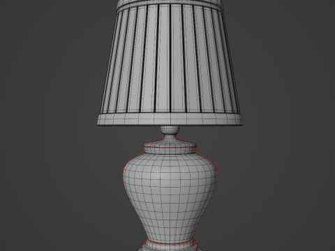 Table Lamp 01 3D 模型