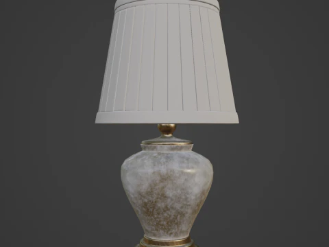Table Lamp 02 3D Model