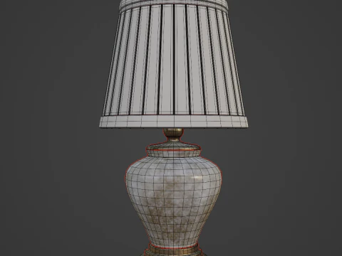 Table Lamp 02 3D Model