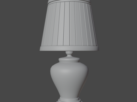 Table Lamp 02 3D 模型