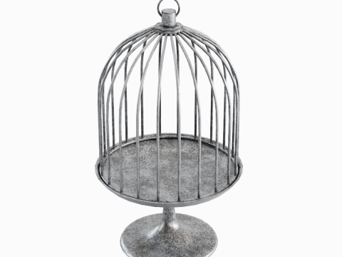 Metal Birdcage 01 3D 모델