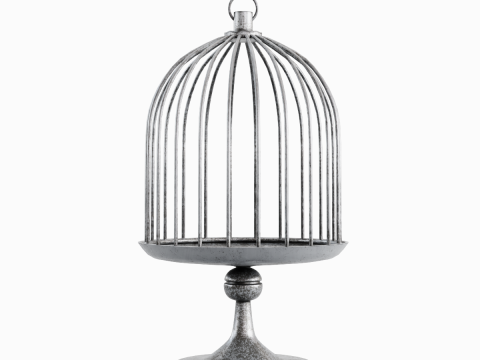 Metal Birdcage 01 3Dモデル