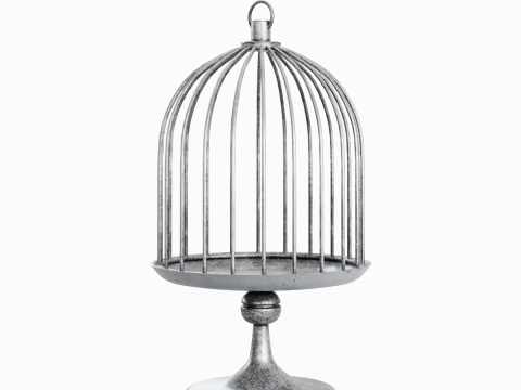 Metal Birdcage 01 3Dモデル