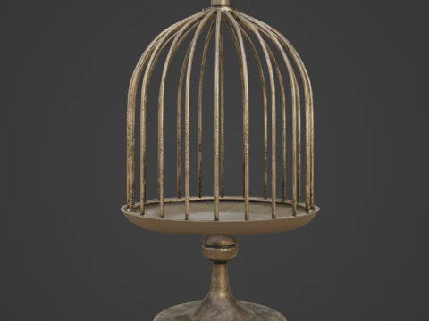 Gaiola Met&aacute;lica 03 Modelo 3D