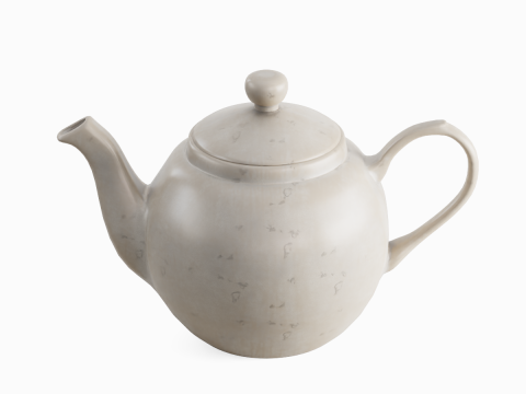 Ceramic Teapot 01 3D Modell