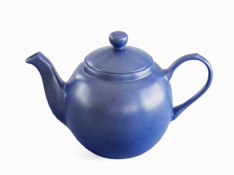 Ceramic Teapot 06 Modello 3D