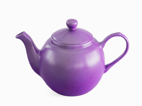 Ceramic Teapot 07 Modello 3D
