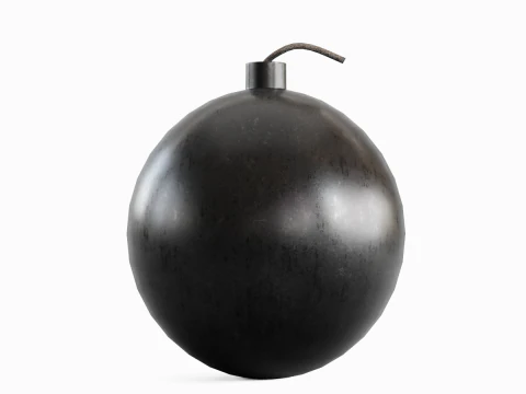 Bomb 01 3D Model
