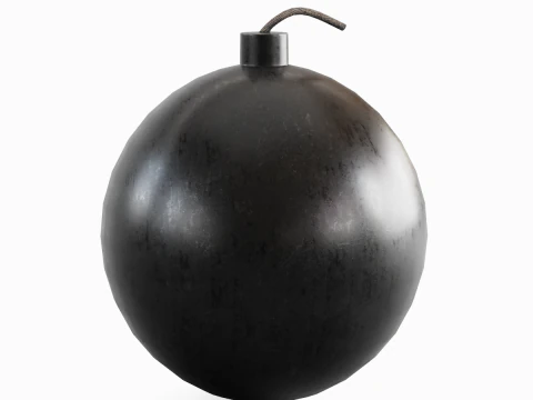 Bomb 01 3D Model