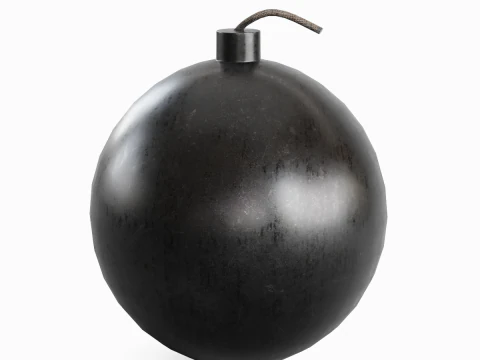 Bomb 01 3D Model