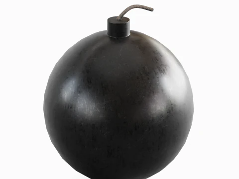 Bomb 01 3D Model