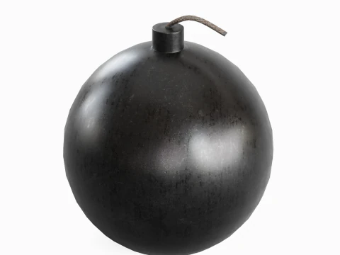 Bomb 01 3D Model