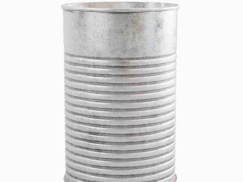 Tin Can 01 3D Model