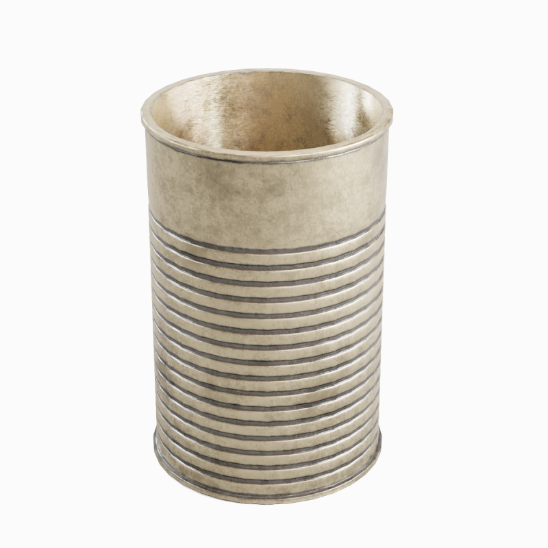Tin Can 02 3D 模型 .c4d .max .obj .3ds .fbx .stl .blend