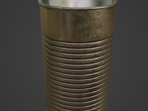 Tin Can 02 3D 模型