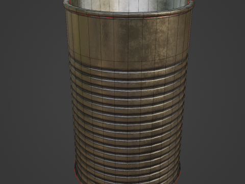Tin Can 02 3D 模型