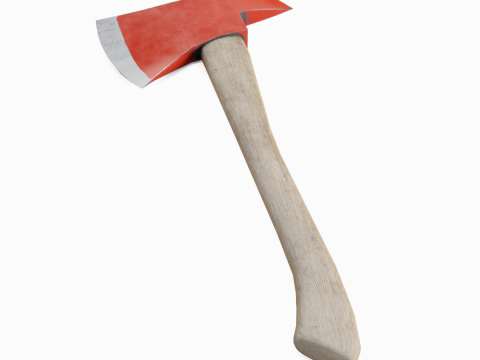 소방 도끼 01 3D 모델