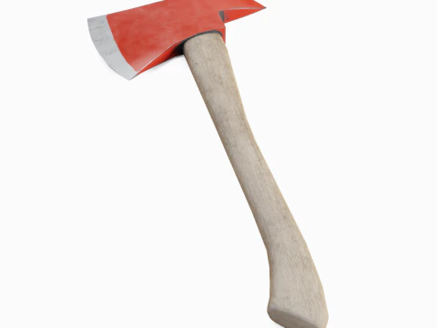 Fire Axe 01 3D Model