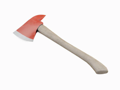 Fire Axe 01 3D Model
