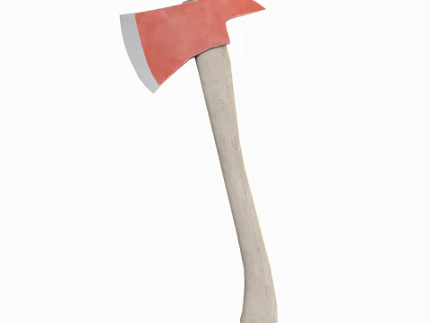 Fire Axe 01 3D Model
