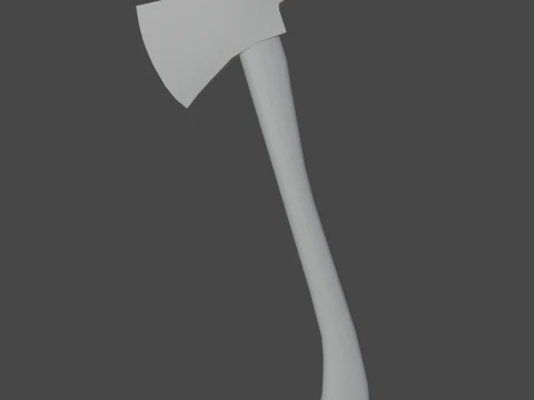 Fire Axe 01 3D Model
