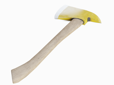 अग्नि कुल्हाड़ी 02 3D मॉडल