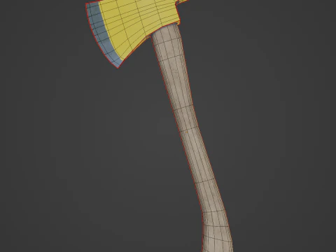 अग्नि कुल्हाड़ी 02 3D मॉडल