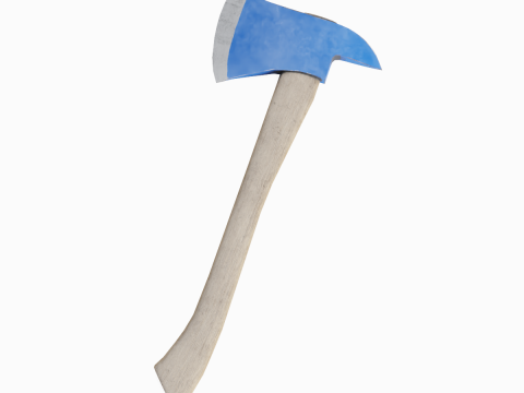 소방 도끼 03 3D 모델