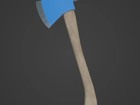 Fire Axe 03 3D Model