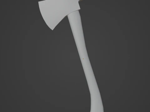 Fire Axe 03 3D Model