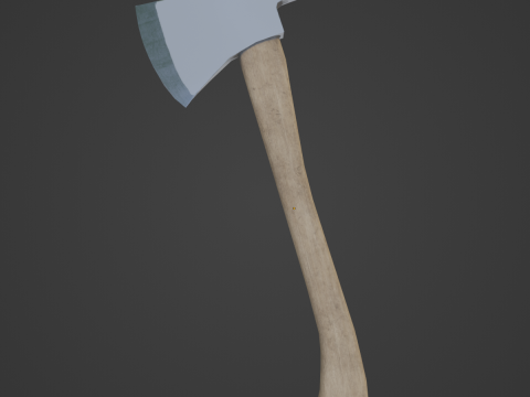 소방 도끼 04 3D 모델