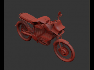 Bike001 3D Model