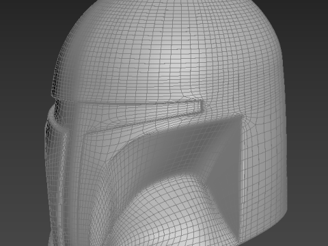 Mandalorianhelmet Modèles 3D en vedette
