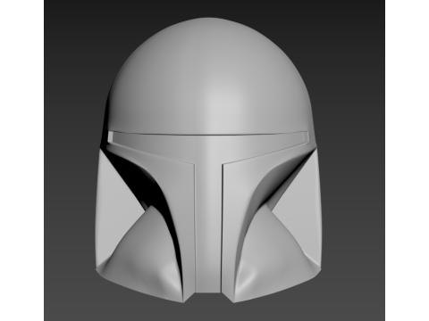 Mandalorianhelmet Modèles 3D en vedette