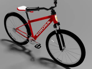 マウンテンバイク 3Dモデル