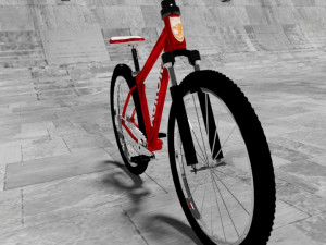 Mountain bike Modelo 3D