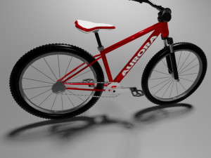 Mountain bike Modelo 3D