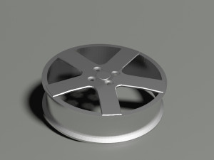 Car tire Modèle 3D
